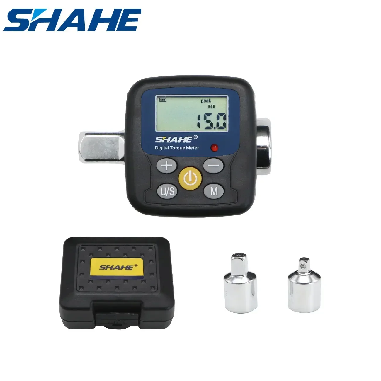 Electronic Torque Adapter 3/8 1/2 Digital - Shahe adaptor kunci pas torsi Digital,