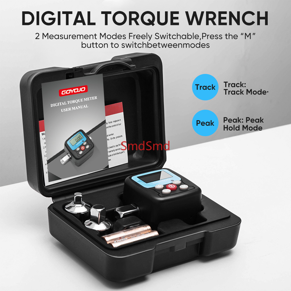 Electronic Torque Adapter 3/8 1/2 Digital - Adaptor Kunci Torsi Digital Alat Torsi