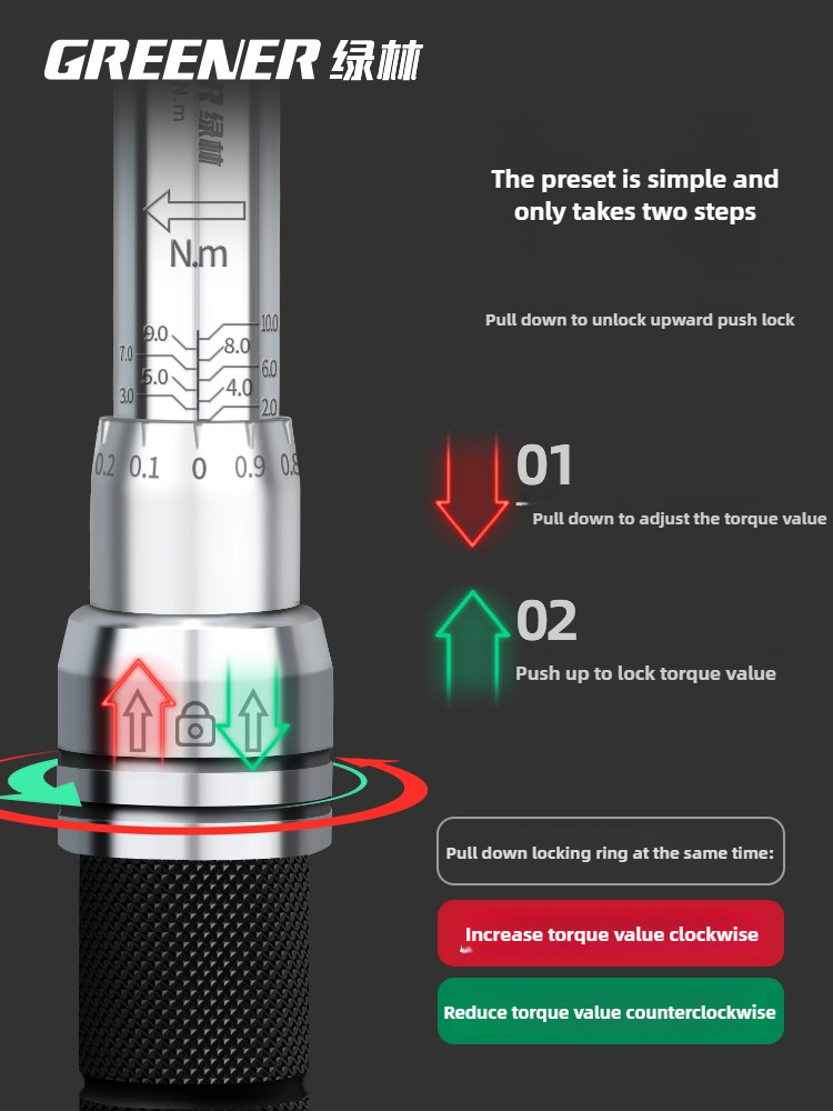 Kunci Pas Torsi Ujung Terbuka  - Interchangeable Head Torque Wrench Open ulasan dan harga