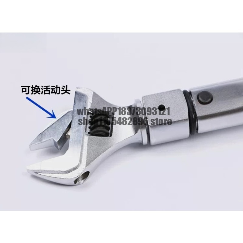 kepala yang dapat diganti dan  - Interchangeable Head Torque Wrench Open ulasan dan harga