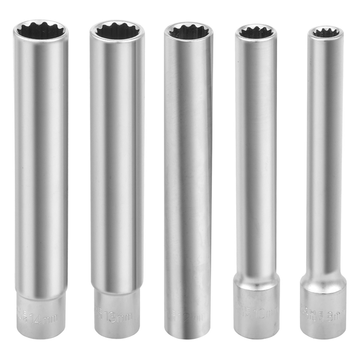 A74U 5PCS Set Soket Metrik Dal - Impact Socket Thin Wall Deep Metric Set ulasan dan harga