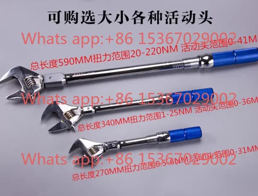 Kunci Torsi Terbuka dengan Kep - Interchangeable Head Torque Wrench Open ulasan dan harga