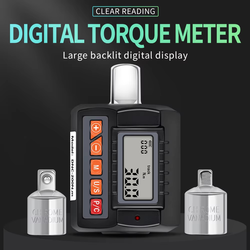 Pengukur Torsi Digital dengan  - Digital Torque Wrench 1/2 Inch 200Nm ulasan dan harga