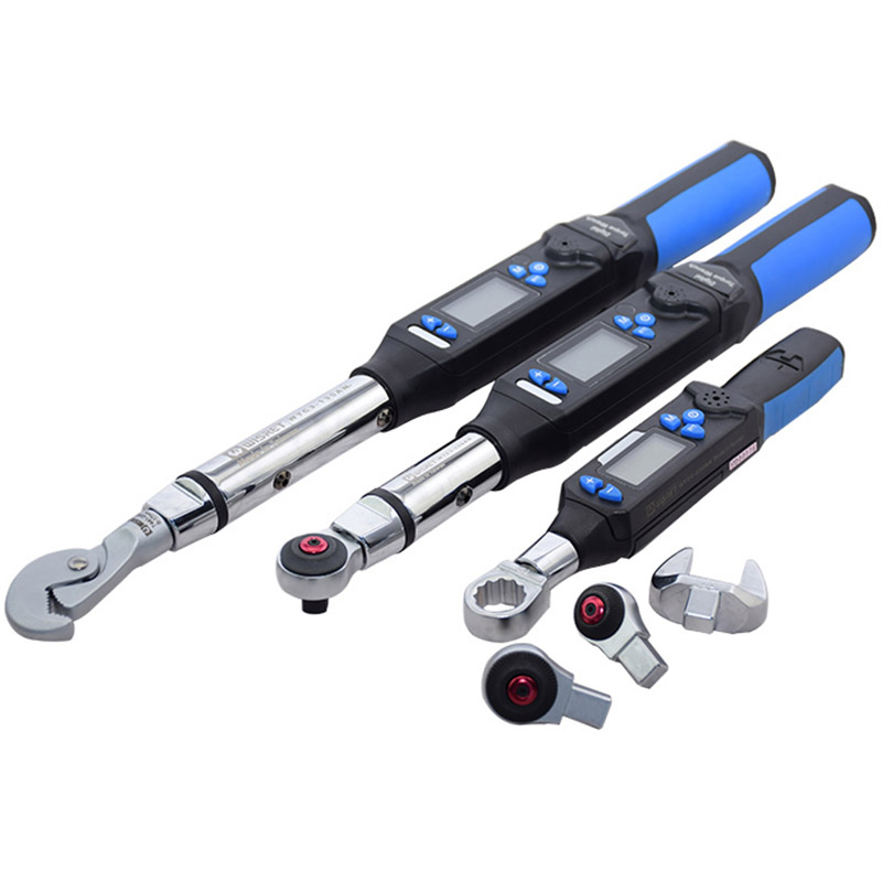 Kunci Pas Torsi Digital Elektr - Interchangeable Head Torque Wrench Open ulasan dan harga