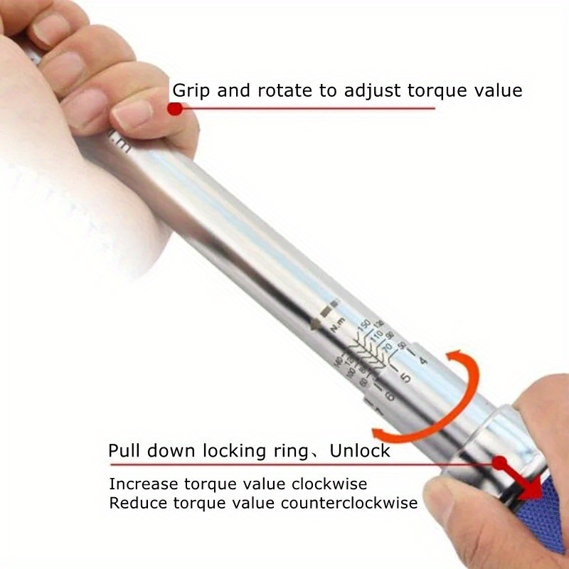 1 Buah Kunci Pas Torsi Sepeda  - Interchangeable Head Torque Wrench Open ulasan dan harga