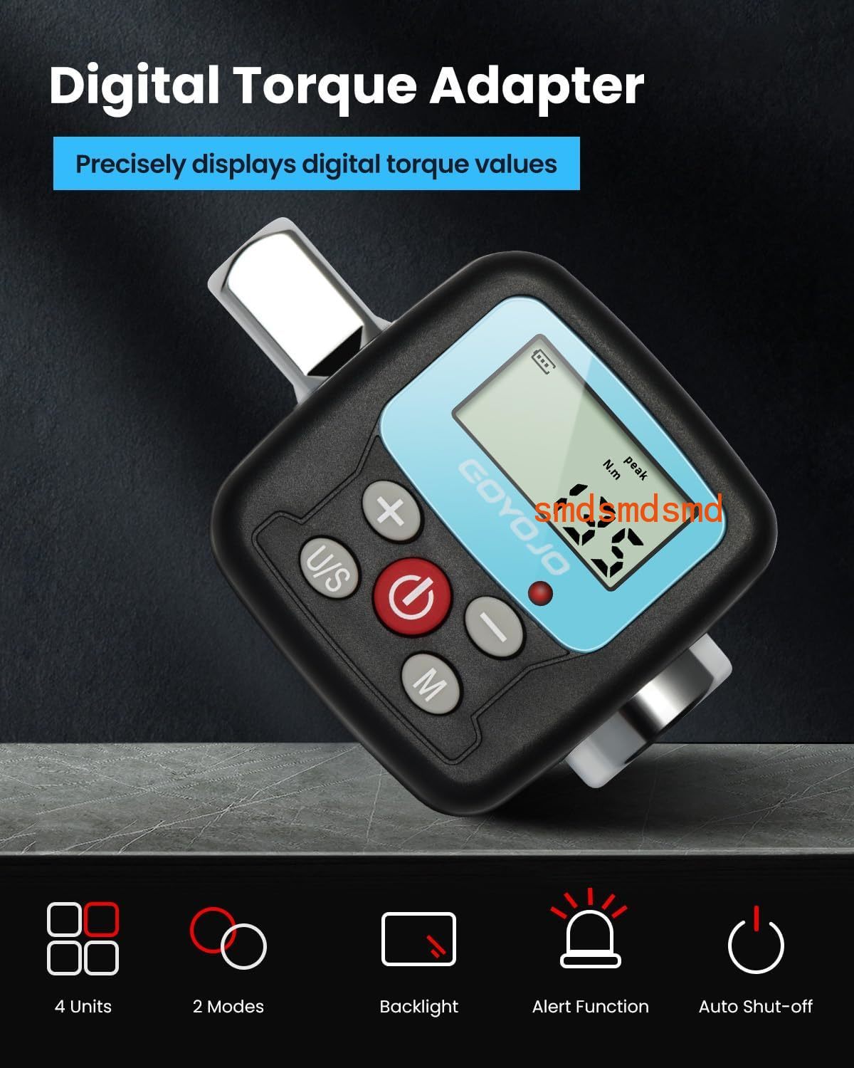 Adaptor Kunci Torsi Digital, K - Electronic Torque Adapter 3/8 1/2 Digital ulasan dan harga