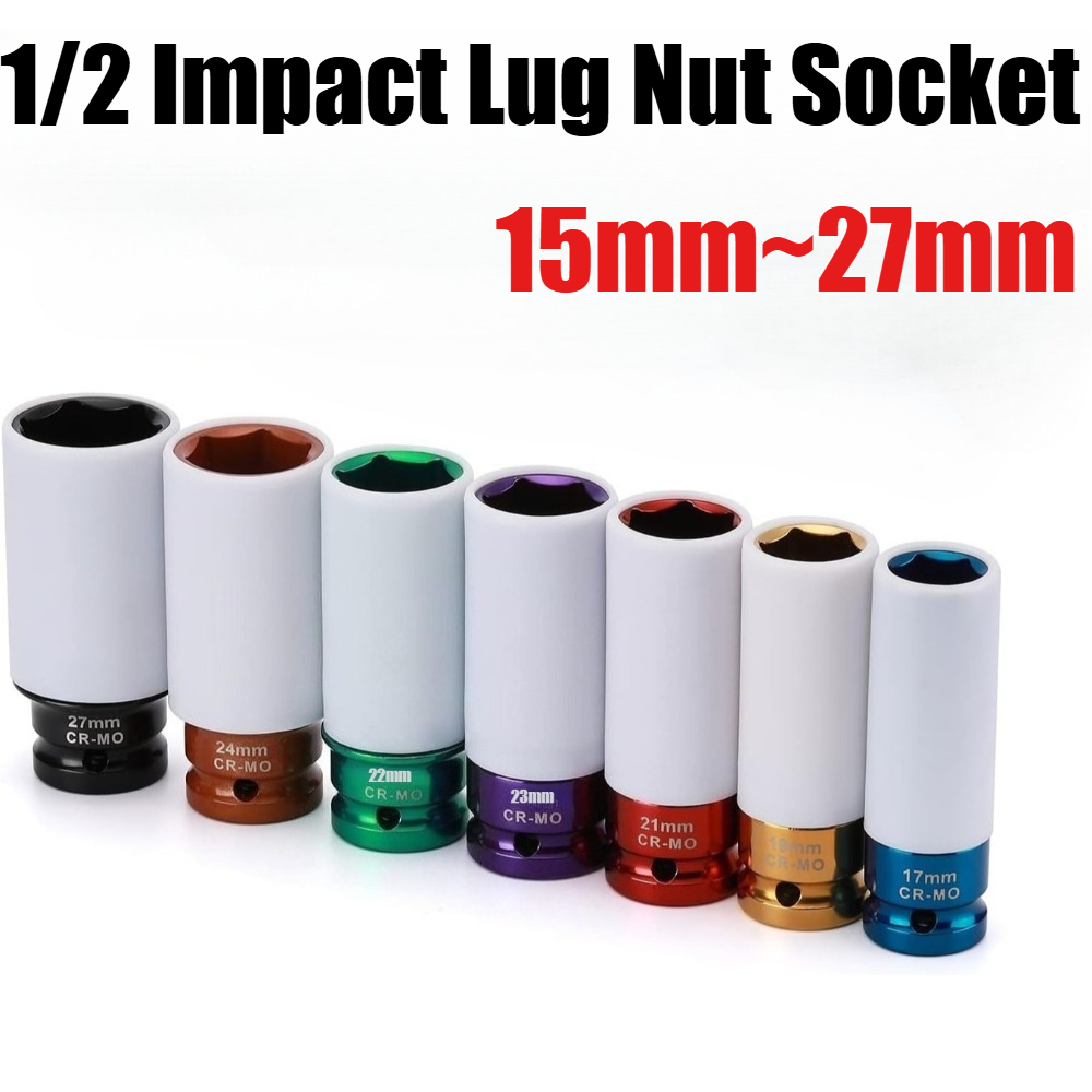 Set Soket Impact Lug Nut 1/2 D - Impact Socket Thin Wall Deep Metric Set ulasan dan harga